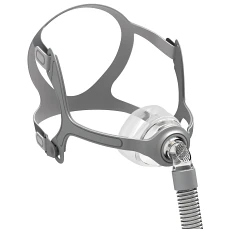 Silikonowa maska nosowa z uchwytem na głowę do aparatu CPAP (rozmiar L)