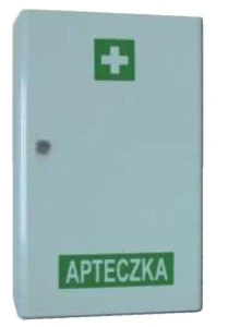 Apteczka przemysłowa V2 w szafce metalowej