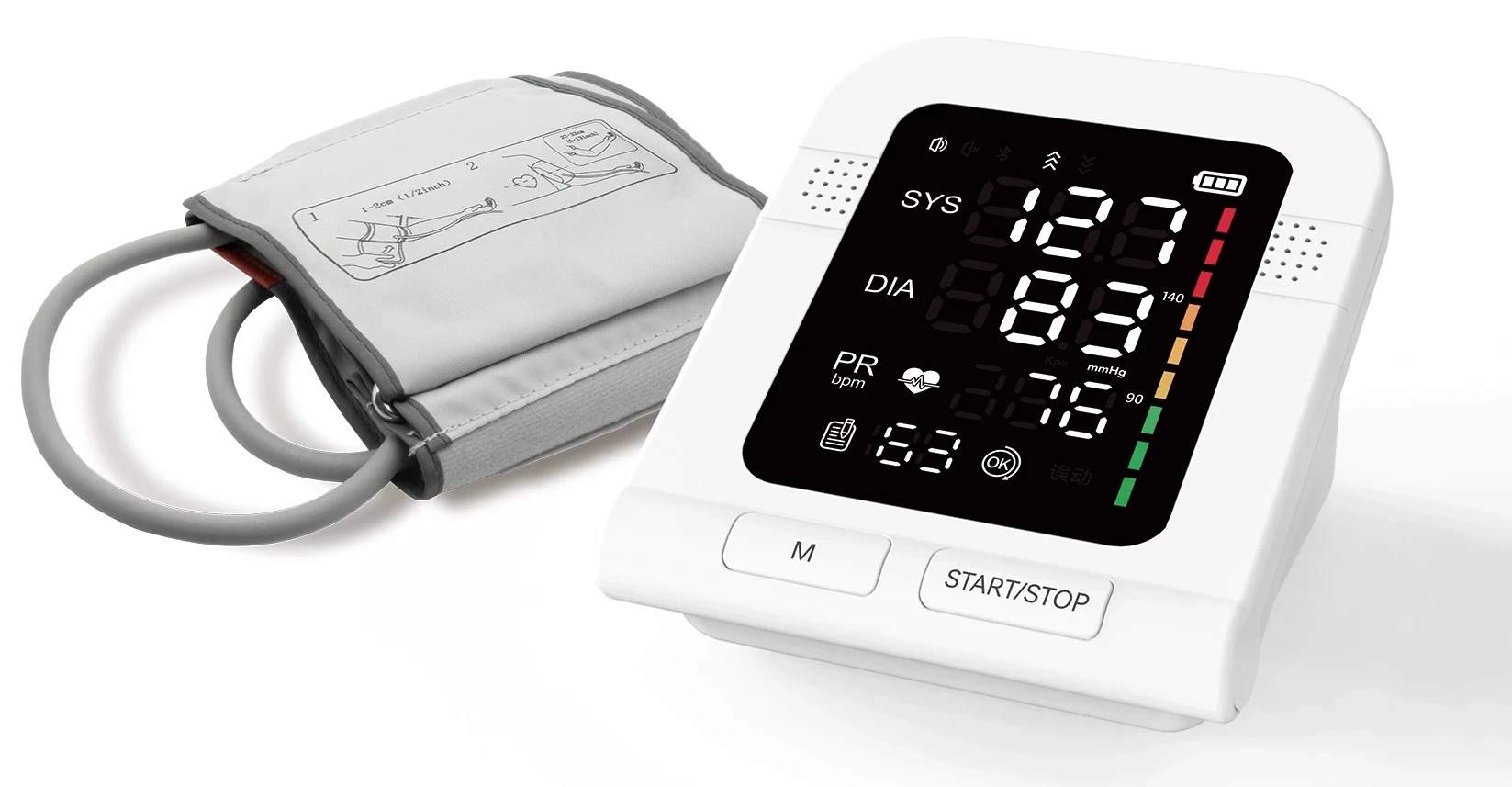 Ciśnieniomierz 08C PRO z zasilaczem