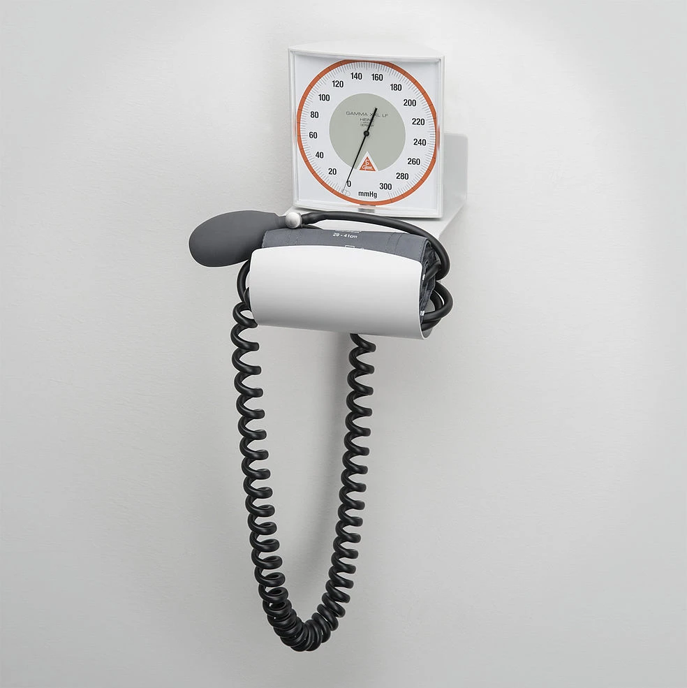 HEINE Ciśnieniomierz GAMMA Model XXL-R kpl. latex-free - do montażu na szynie ściennej, mankiet dla dorosłych