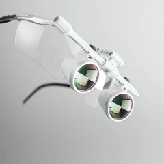 HEINE Lupa okularowa HR 2,5x/520 z system i-View do ramki S-Frame, część optyczna tylko, w walizeczce