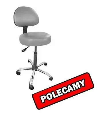 Taboret MEDOTTI OPTIMAL COMFORT LUX szary