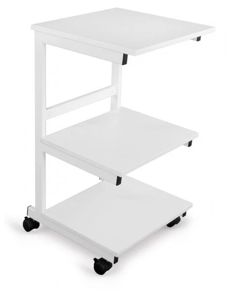 Stolik pod aparature metalowy III pólki